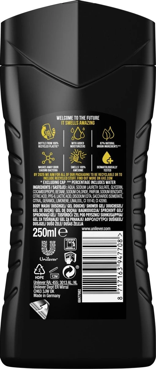 Axe Green Mojito & Cedarwood Douchegel - 6 X 250 Ml - Voordeelverpakking 8 Axe Green Mojito & Cedarwood Douchegel - 6 X 250 Ml - Voordeelverpakking - Afbeelding 8