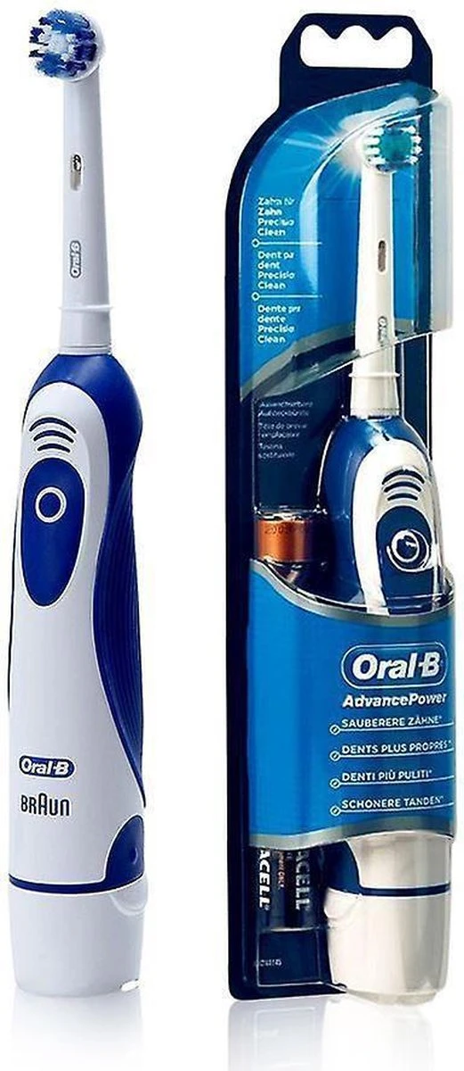 Oral B Oral-B Tandenborstel - AdvancePower - Elektrische Tandenborstel Op Batterijen 1 Oral B Oral-B Tandenborstel - AdvancePower - Elektrische Tandenborstel Op Batterijen