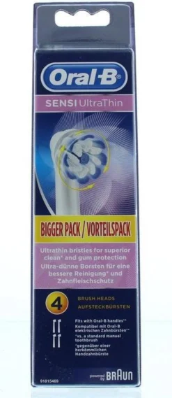 Oral B Oral-B Sensi UltraThin Opzetborstels - 4 Stuks -Oral B Shop 521x1200