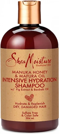Shea Moisture Manuka Honey & Mafura Oil - Shampoo Intensive Hydration - 384 Ml