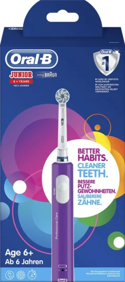 Oral B Oral-B Junior - Elektrische Tandenborstel - Paars 28 Oral B Oral-B Junior - Elektrische Tandenborstel - Paars -Oral B Shop 534x1200 2