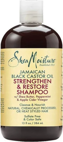 Shea Moisture Jamaican Black Castor Oil - Strengthen Grow & Restore Shampoo - 384 Ml 6 Shea Moisture Jamaican Black Castor Oil - Strengthen Grow & Restore Shampoo - 384 Ml -Oral B Shop 534x1200 4