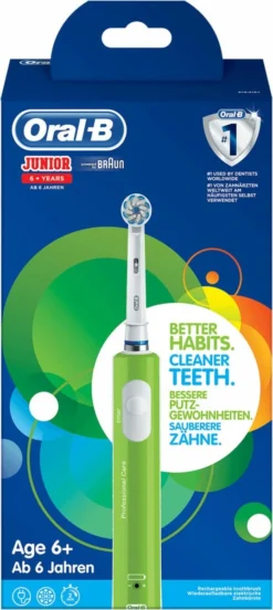 Oral B Oral-B Junior - Elektrische Tandenborstel - Groen -Oral B Shop 537x1200 2
