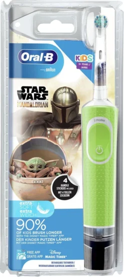 Oral B Oral-B Kids Mandalorian - Elektrische Tandenborstel - Powered By Braun - 1 Handvat En 1 Opzetborstel -Oral B Shop 537x1200