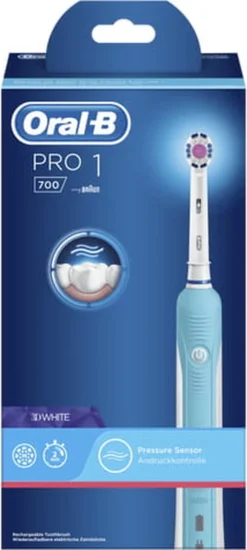 Oral B Oral-B Pro 1 700 - Oplaadbare Elektrische Tandenborstel - Powered By Braun - Blauw 25 Oral B Oral-B Pro 1 700 - Oplaadbare Elektrische Tandenborstel - Powered By Braun - Blauw -Oral B Shop 539x1200