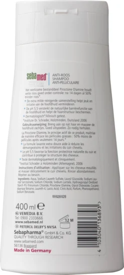 Alternative view of Sebamed Anti-Roos Shampoo - 400 Ml 6 Pack