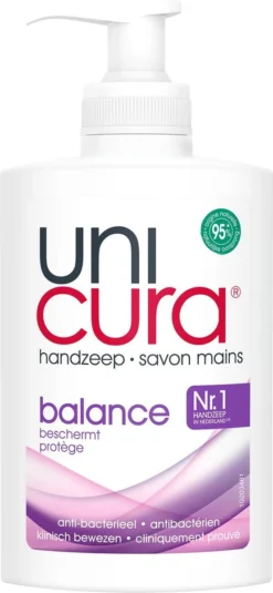 Unicura Balans Antibacteriële Vloeibare Handzeep - 6 X 250 Ml - Voordeelverpakking 11 Unicura Balans Antibacteriële Vloeibare Handzeep - 6 X 250 Ml - Voordeelverpakking -Oral B Shop 554x1200 1