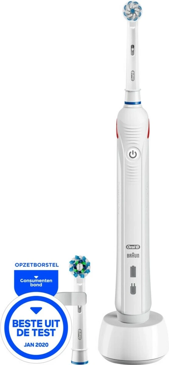 Oral B Oral-B Pro 2 2700 - Sensi Ultra Thin - Elektrische Tandenborstel - Wit 11 Oral B Oral-B Pro 2 2700 - Sensi Ultra Thin - Elektrische Tandenborstel - Wit - Afbeelding 11