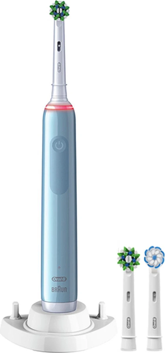 Oral B Oral-B Pro 3 3770 - Elektrische Tandenborstel - Blauw 2 Oral B Oral-B Pro 3 3770 - Elektrische Tandenborstel - Blauw - Afbeelding 2