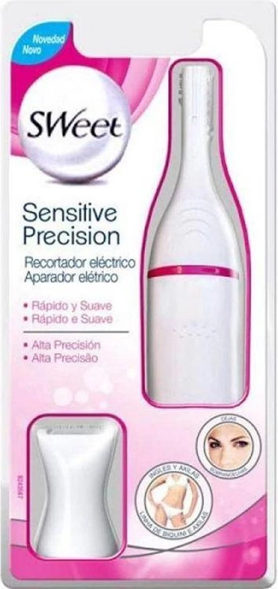 Sweet - Body Trimmer Vrouwen - Gezichtshaar Verwijderen - Precisietrimmer - Wenkbrauw Scheermesje 2 Sweet - Body Trimmer Vrouwen - Gezichtshaar Verwijderen - Precisietrimmer - Wenkbrauw Scheermesje - Afbeelding 2