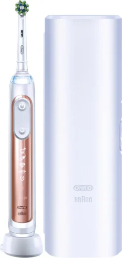 Oral B Oral-B Genius X - Elektrische Tandenborstel - Rosegold -Oral B Shop 567x1200