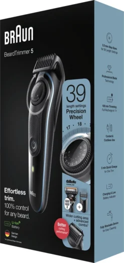 Tondeuse - Braun BT5340 - Zwart -Oral B Shop 568x1200