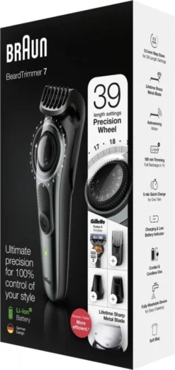 Braun Baardtrimmer En Haartrimmer BT7220 - Zwart Metaalgrijs 24 Braun Baardtrimmer En Haartrimmer BT7220 - Zwart Metaalgrijs -Oral B Shop 569x1200 3