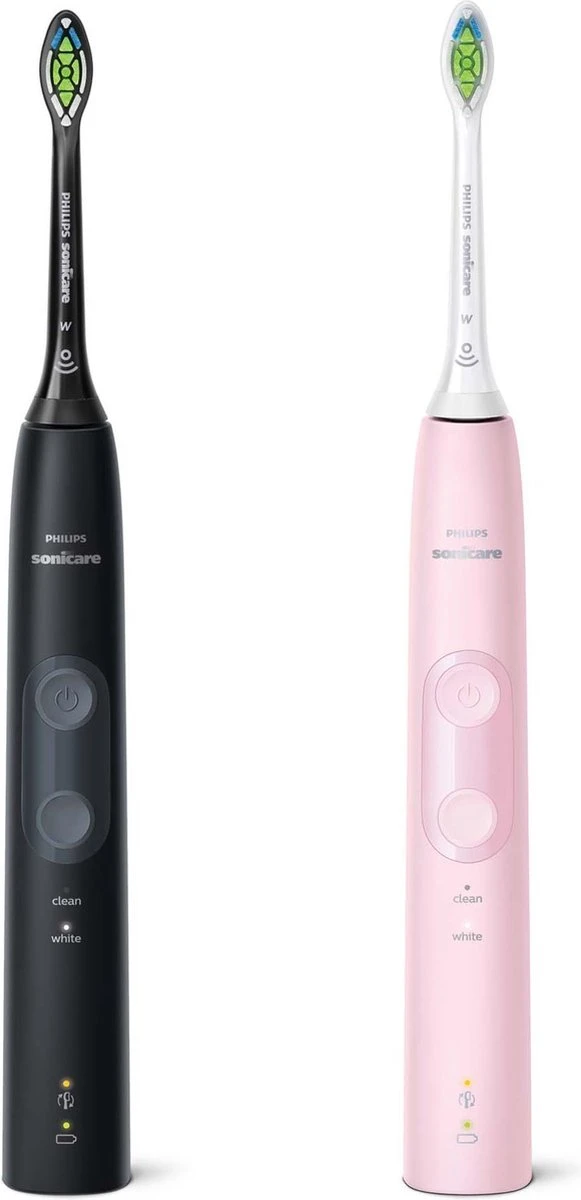 Philips Sonicare ProtectiveClean 4500 Series HX6830/35 - Elektrische Tandenborstel - Roze & Zwart 8 Philips Sonicare ProtectiveClean 4500 Series HX6830/35 - Elektrische Tandenborstel - Roze & Zwart - Afbeelding 8