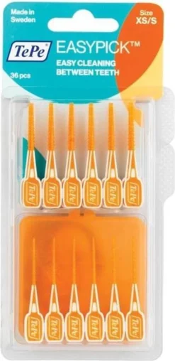 3x TePe EasyPick Maat XS/ S 60 Stuks -Oral B Shop 583x1200