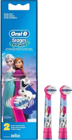 Oral B Oral-B Stages Power - Disney Frozen - Opzetborstels - 2 Stuks -Oral B Shop 625x1200