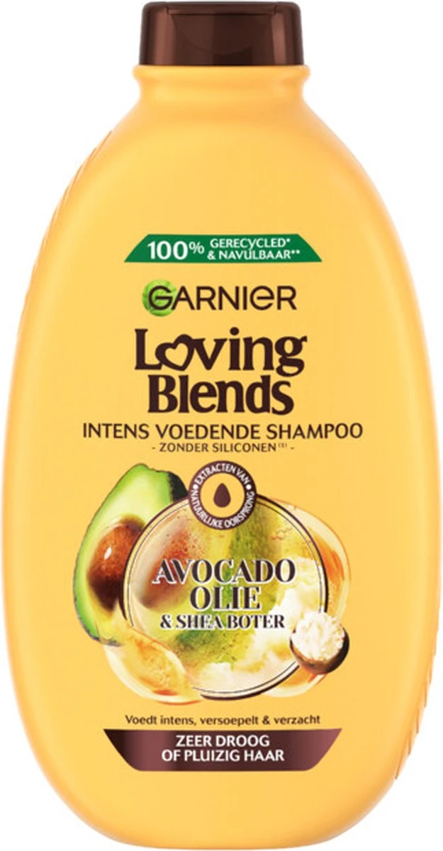 Garnier Loving Blends Shampoo Avocado-Karité - 6 X 600 Ml 1 Garnier Loving Blends Shampoo Avocado-Karité - 6 X 600 Ml