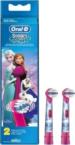 Oral B Oral-B Stages Power - Disney Frozen - Opzetborstels - 2 Stuks -Oral B Shop 627x1200