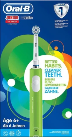 Oral B Oral-B Junior 6+ - Elektrische Tandenborstel - Paars & Groen DUOSET 9 Oral B Oral-B Junior 6+ - Elektrische Tandenborstel - Paars & Groen DUOSET -Oral B Shop 635x1200 1