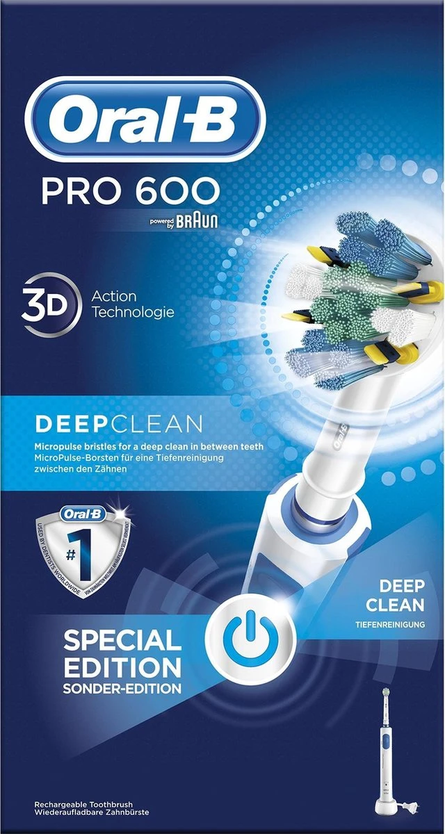 Oral B Oral-B Floss Action 600 BOX 3 Oral B Oral-B Floss Action 600 BOX - Afbeelding 3