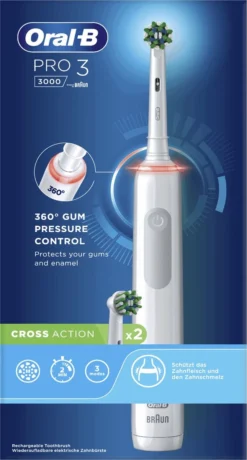 Oral B Oral-B Pro 3 3000 - Elektrische Tandenborstel - Wit -Oral B Shop 645x1200 1