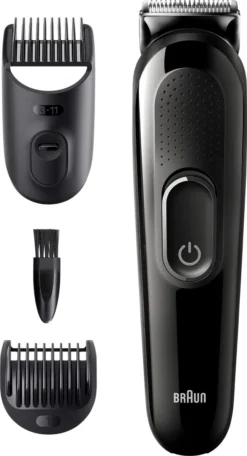 Braun Multigroomer 3 SK2300, 3-in-1 Baardtrimmer Voor Mannen, Haartrimmer, Voor Gezicht, Haar