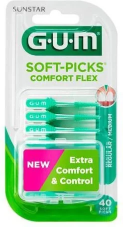 GUM® GUM Soft Picks Comfort Flex Regular Mint - 40st 11 GUM® GUM Soft Picks Comfort Flex Regular Mint - 40st -Oral B Shop 655x1200 1