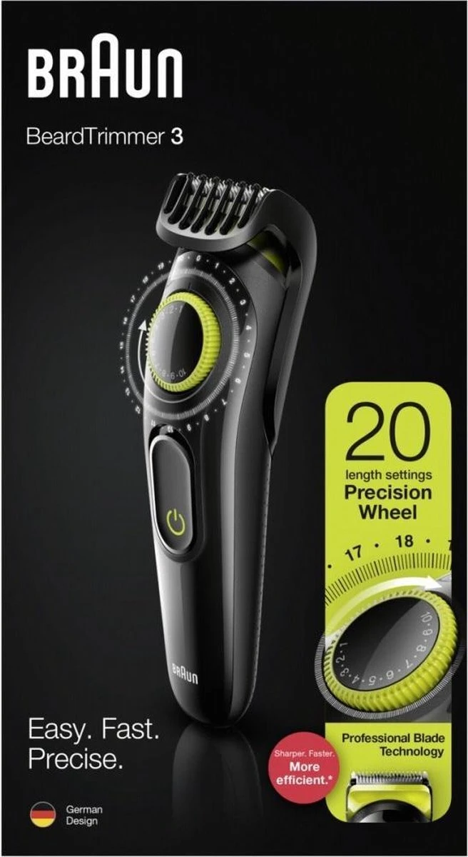 Braun BT3221 - Baardtrimmer 2 Braun BT3221 - Baardtrimmer - Afbeelding 2