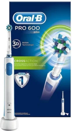 Oral B Oral-B PRO600 - Cross Action - Elektrische Tandenborstel -Oral B Shop 663x1200 1