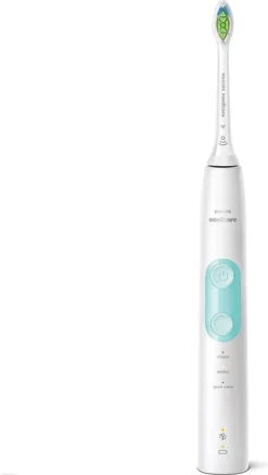 Philips 4500 Series HX6851/34 - Sonische Tandenborstel - Wit En Blauw -Oral B Shop 676x1200 2