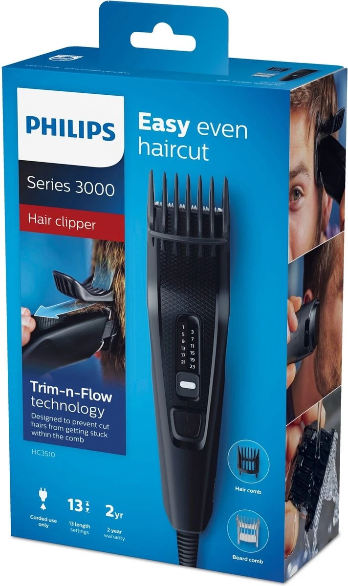 Philips HairClipper Series HC3510/15 - Tondeuse 6 Philips HairClipper Series HC3510/15 - Tondeuse - Afbeelding 6