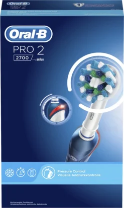 Oral B Oral-B Pro 2 2700 CrossAction - Elektrische Tandenborstel - Blauw, Wit 21 Oral B Oral-B Pro 2 2700 CrossAction - Elektrische Tandenborstel - Blauw, Wit -Oral B Shop 717x1200