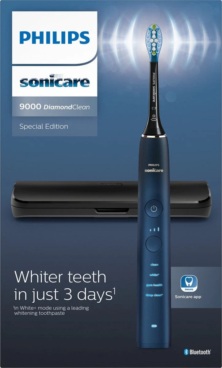 Philips Sonicare DiamondClean HX9911/88 - Elektrische Tandenborstel - Aquamarine 4 Philips Sonicare DiamondClean HX9911/88 - Elektrische Tandenborstel - Aquamarine - Afbeelding 4