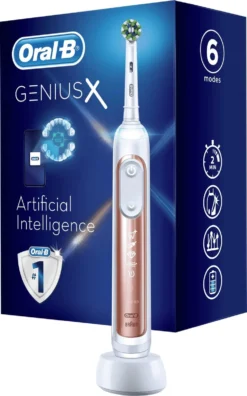 Oral B Oral-B Genius X Elektrische Tandenborstel Rosegold -Oral B Shop 749x1200