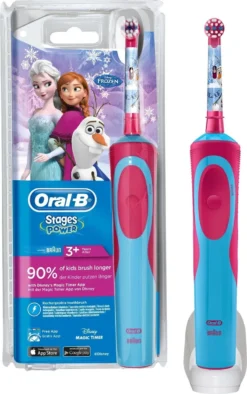 Oral B Oral-B Stages Power Kids Frozen - Elektrische Tandenborstel - 1 Handvat En 1 Opzetborstel -Oral B Shop 752x1200