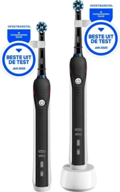 Oral B Oral_B Pro 2 - 2900 - Duoverpakking Elektrische Tandenborstel - Zwart -Oral B Shop 753x1200