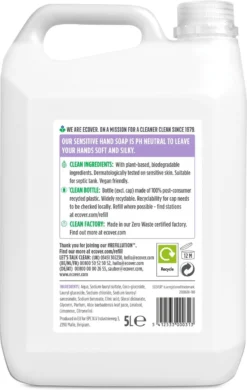 Ecover Handzeep - Lavendel & Aloë Vera - 5L -Oral B Shop 760x1200 1