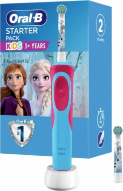 Oral B Oral-B Vitality Frozen - Elektrische Tandenborstel Voor Kinderen - 1 Handvat En 2 Opzetborstels 29 Oral B Oral-B Vitality Frozen - Elektrische Tandenborstel Voor Kinderen - 1 Handvat En 2 Opzetborstels -Oral B Shop 770x1200