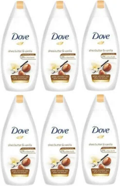 Alternative view of Dove Purely Pampering Sheabutter & Vanille Douchecrème - 6 X 500 Ml