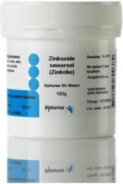 Zinkoxidesmeersel Zinkolie