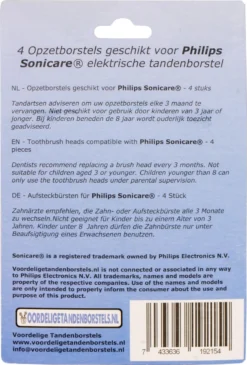 4 Opzetborstels Geschikt Voor Philips Sonicare 7 4 Opzetborstels Geschikt Voor Philips Sonicare -Oral B Shop 811x1200 2