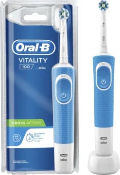 Oral B Oral-B Vitality 100 CrossAction - Blauw - Elektrische Tandenborstel -Oral B Shop 821x1200