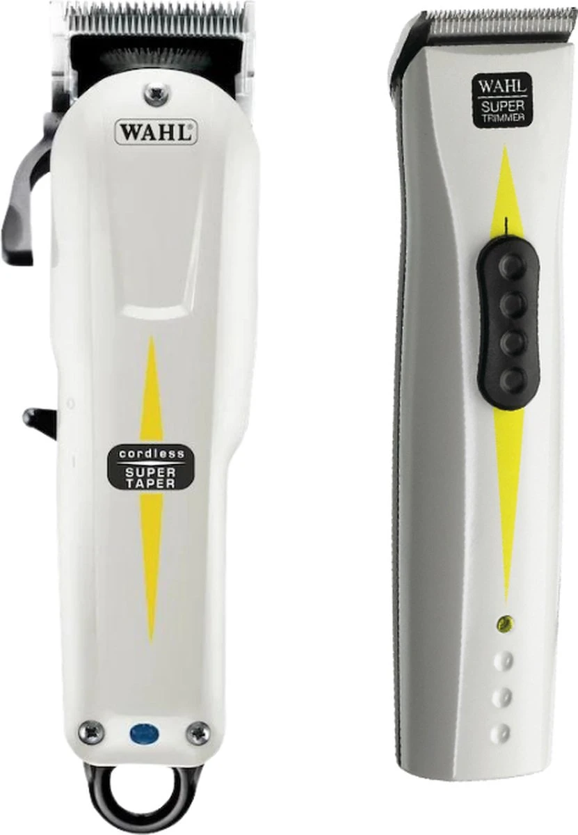 Wahl Combipack Cordless Super Taper Tondeuse + Super Trimmer 1 Wahl Combipack Cordless Super Taper Tondeuse + Super Trimmer