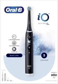 Oral B IO 6N - SMILE Black Lava Elektrische Tandenborstel Ontworpen Door Braun 30 Oral B IO 6N - SMILE Black Lava Elektrische Tandenborstel Ontworpen Door Braun -Oral B Shop 832x1200 5