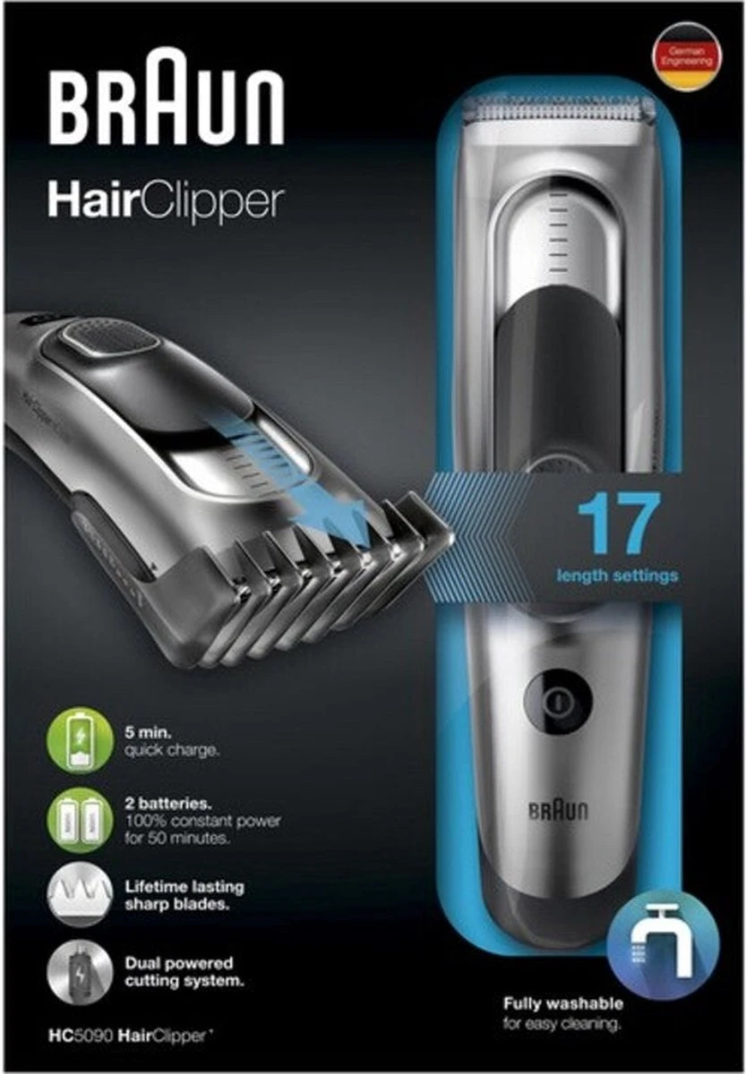 Braun Tondeuse HC5090 - Haartrimmer 3 Braun Tondeuse HC5090 - Haartrimmer - Afbeelding 3