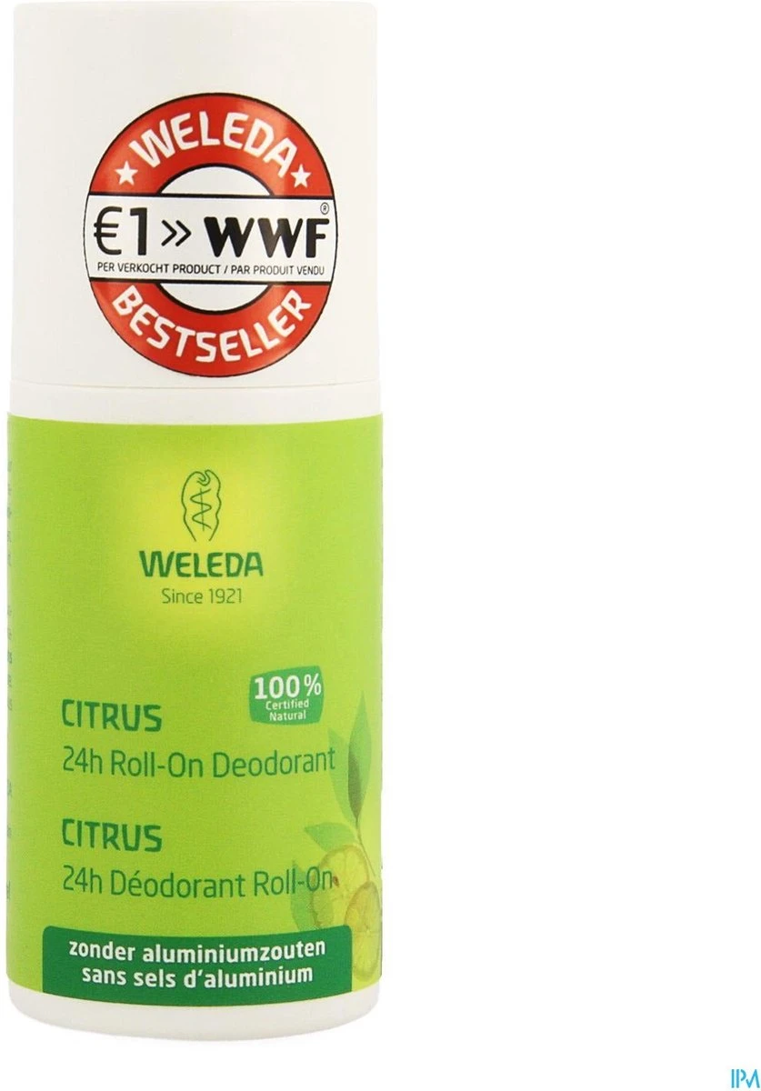 Weleda Citrus 24h Roll-On Deodorant 4 Weleda Citrus 24h Roll-On Deodorant - Afbeelding 4