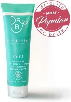 Alternative view of Dr. Brite 100% Natuurlijke Tandpasta Met Charcoal (houtskool) Voor Witte Tanden En Gezond Tandvlees