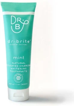 Dr. Brite 100% Natuurlijke Tandpasta Met Charcoal (houtskool) Voor Witte Tanden En Gezond Tandvlees