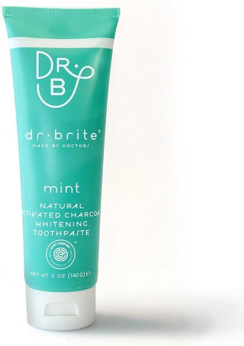 Dr. Brite 100% Natuurlijke Tandpasta Met Charcoal (houtskool) Voor Witte Tanden En Gezond Tandvlees 1 Dr. Brite 100% Natuurlijke Tandpasta Met Charcoal (houtskool) Voor Witte Tanden En Gezond Tandvlees