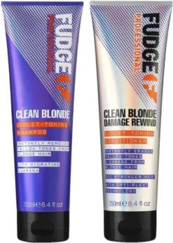 Fudge Clean Blonde Violet Duo Pack - 2 X 250 Ml